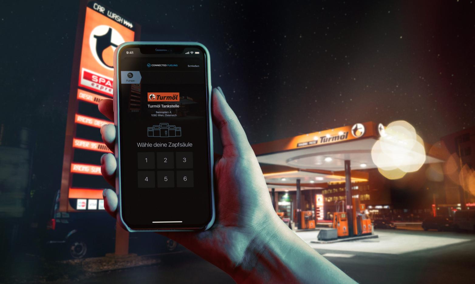 Turmöl smartes Tanken