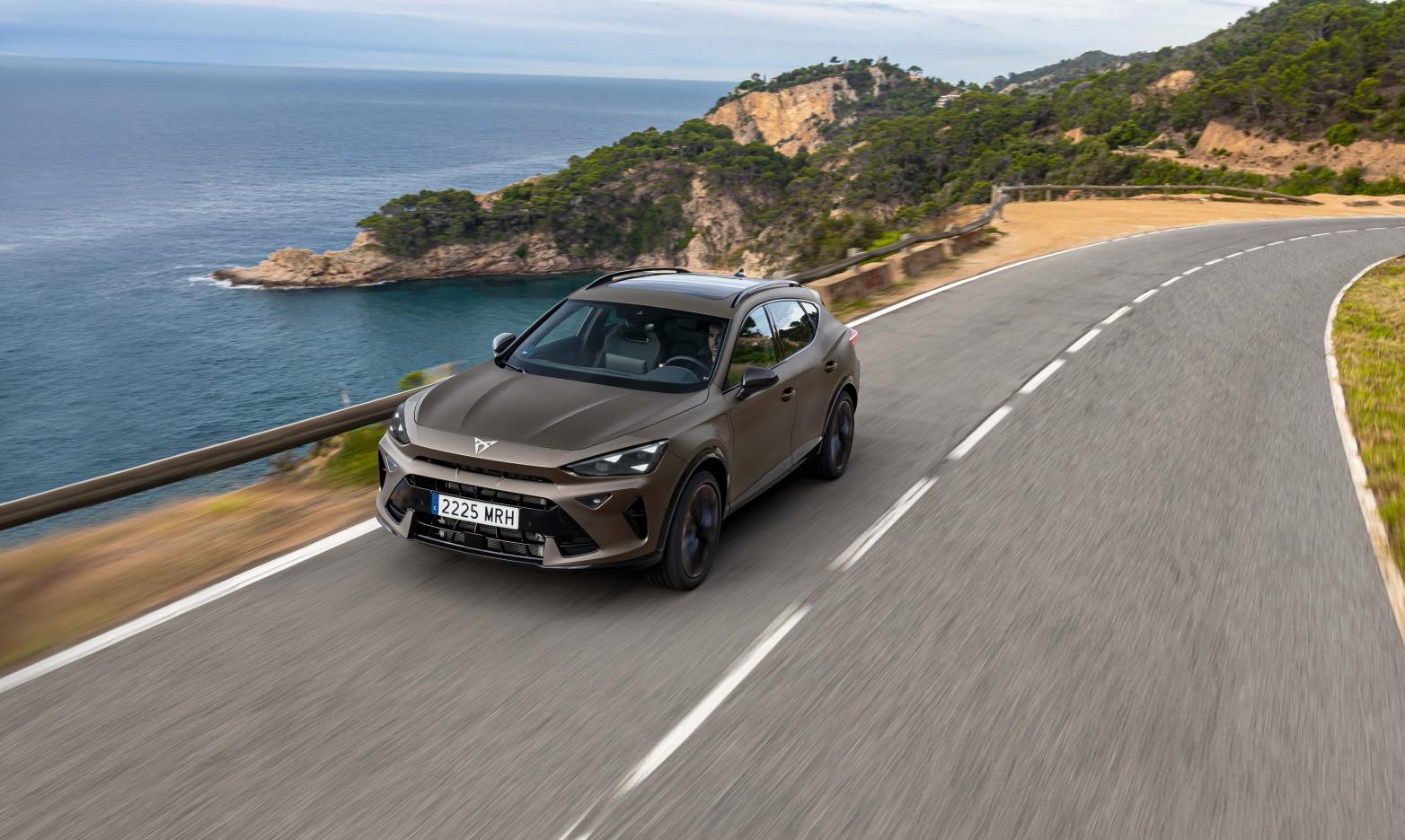 Cupra Formentor Front/Seite in Fahrt