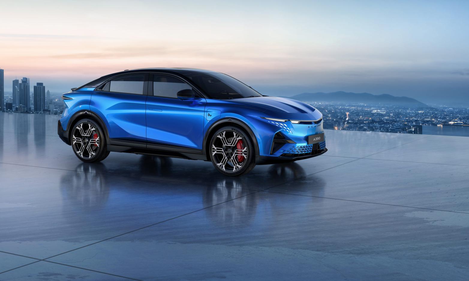 Alpine A390 Front/Seite