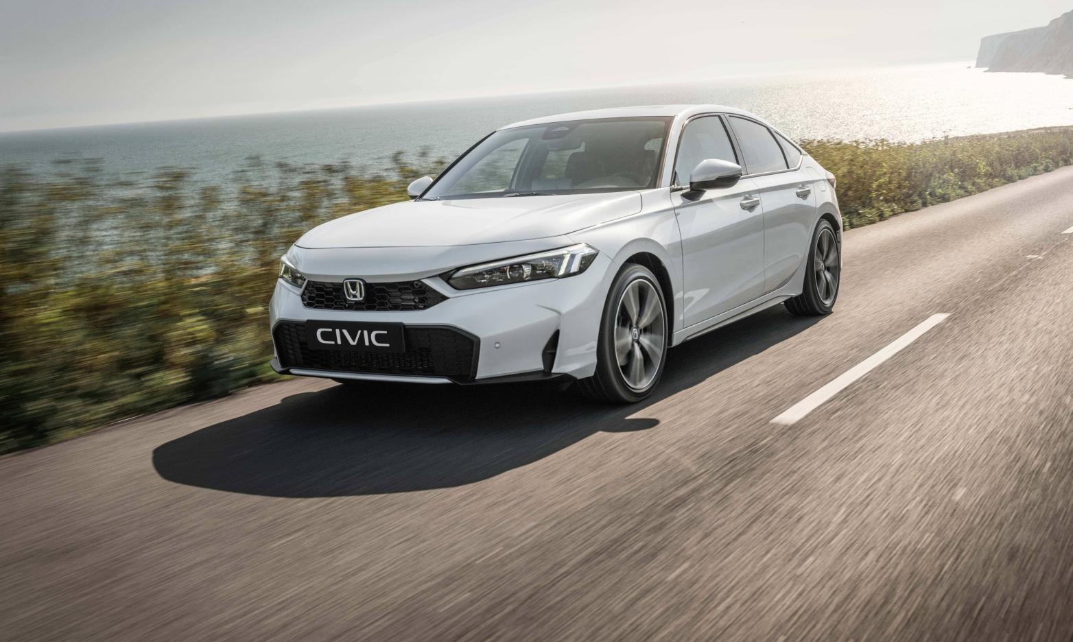 Honda Civic Front/Seite in Fahrt